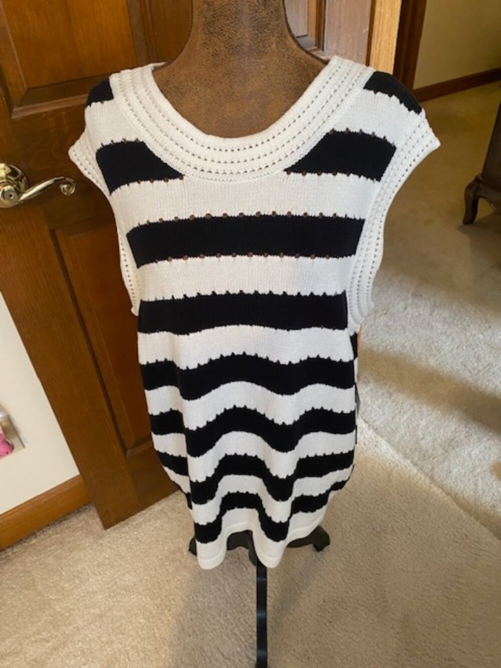 Eloquii Preppy Knit Tank